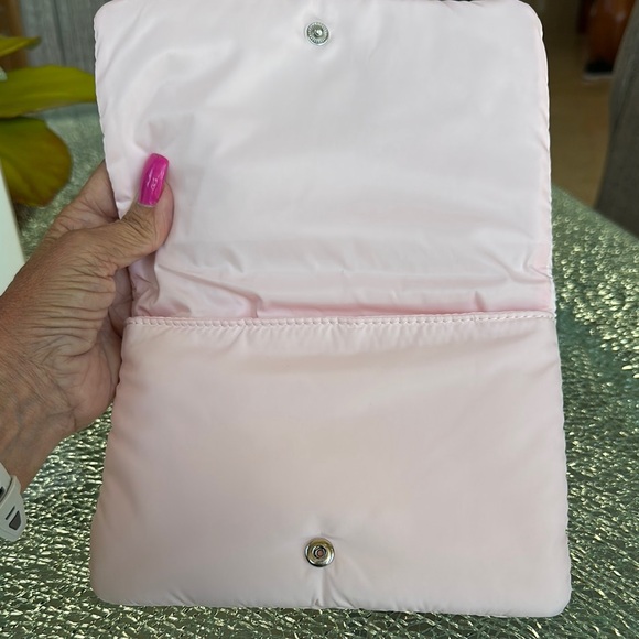 Dior Pink and Silver Cosmetic Bag Soft Puff Finish, Full Lipstick in Rose Feline - Picture 6 of 9